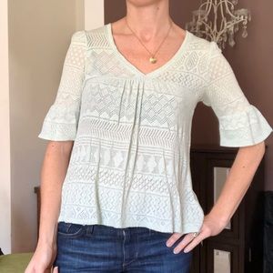 Urban Outfitters light mint green top